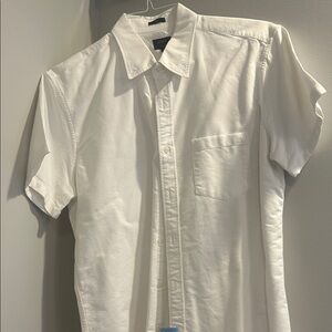 J. Crew Classic White Button-Down Shirt